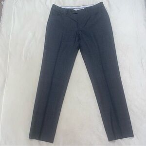 Canali Grey Wool Dress Trousers, Travel, 36x32